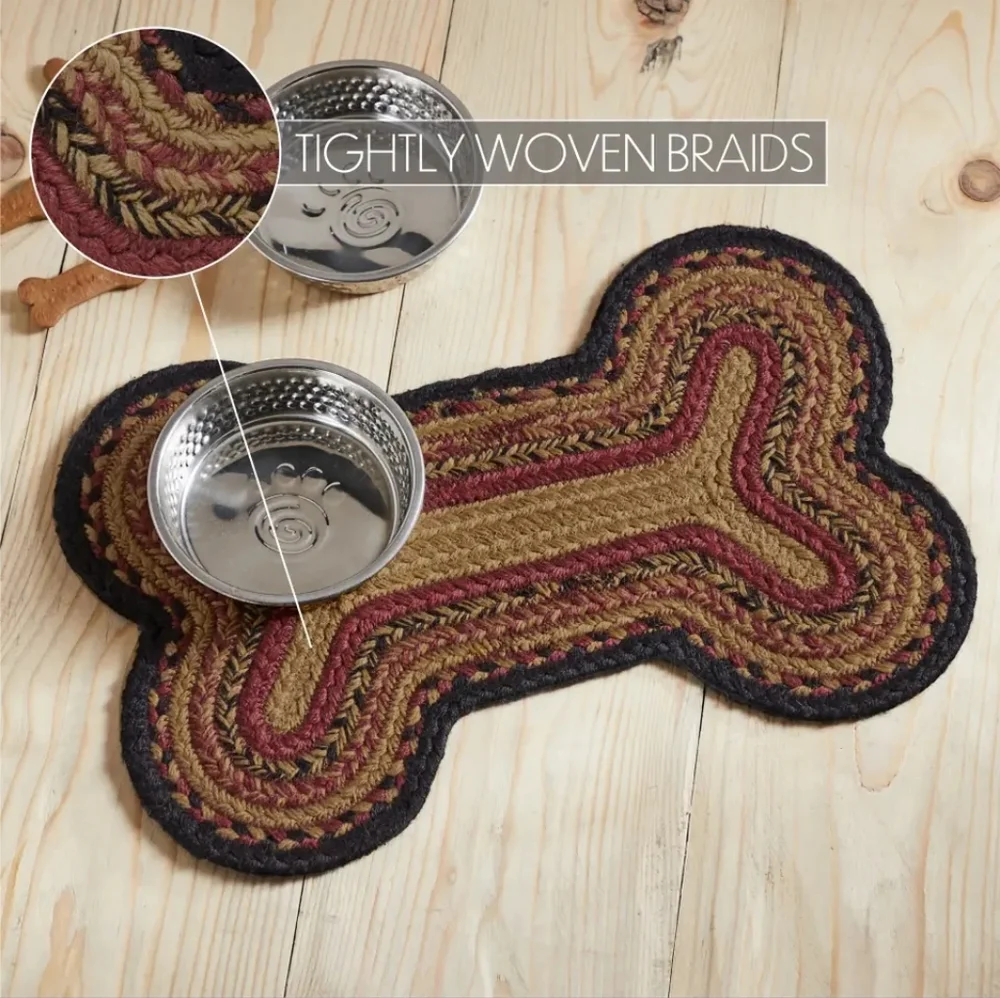 Heritage Farms Indoor/Outdoor Small Bone Rug 11.5x17.5